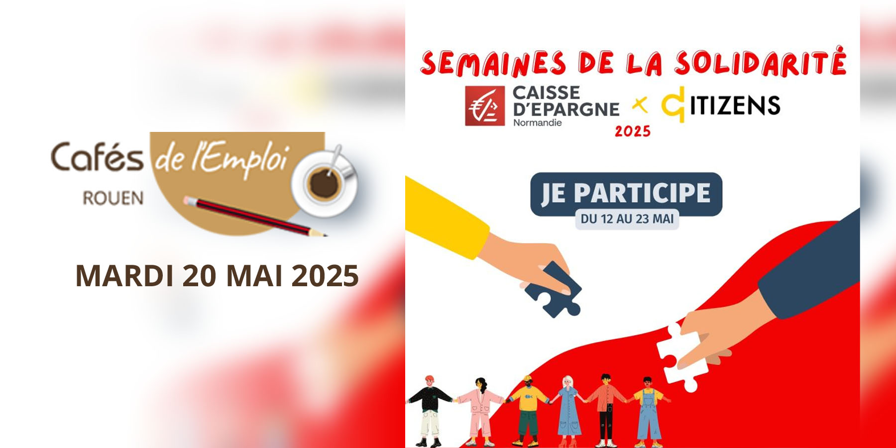 Les Cafés de l'Emploi répondent présents aux Semaines de la solidarité 2025 !